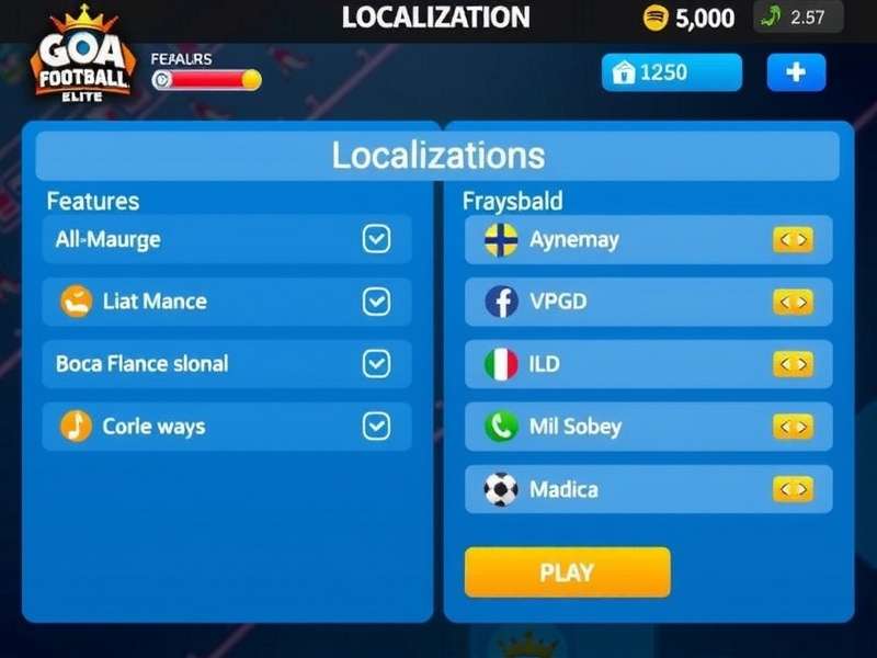 Goa Football King Elite Game Screenshot